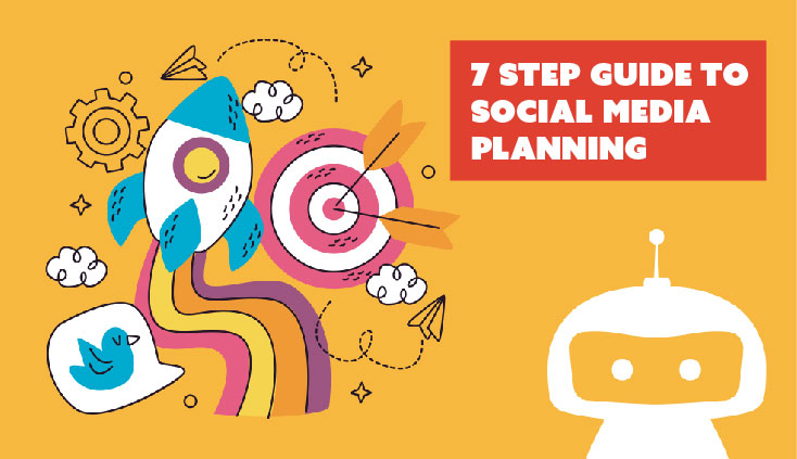 7 step guide to use social media plans