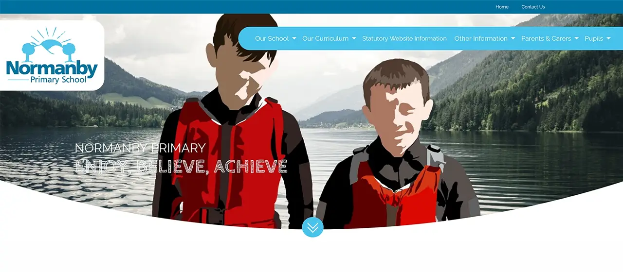 Normanby Primary School - Website design